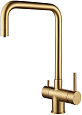 Смеситель для кухни Paulmark Wetter, брашированное золото, We213030-BG Смеситель для кухни Paulmark Wetter, брашированное золото, We213030-BG