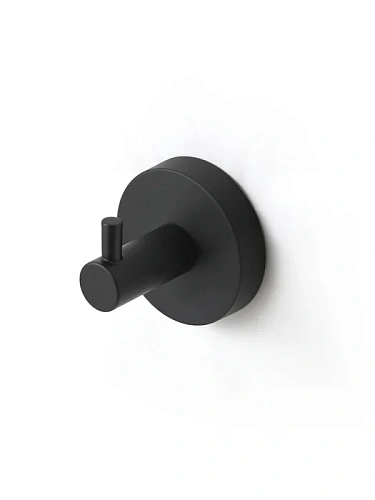 Крючок IDDIS Sena SENSB01i41 черный матовый Крючок IDDIS Sena SENSB01i41 черный матовый