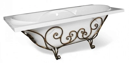 Кованая подставка Эстет ФР-00000718 для ванны Астра патина Кованая подставка Эстет ФР-00000718 для ванны Астра патина