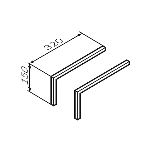 Комплект ножек для мебели AM.PM Spirit V2.1 M71A-LEGS-TC Комплект ножек для мебели AM.PM Spirit V2.1 M71A-LEGS-TC