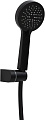 Душевой гарнитур Allen Brau Eclipse 5.E1005-31 черный матовый Душевой гарнитур Allen Brau Eclipse 5.E1005-31 черный матовый