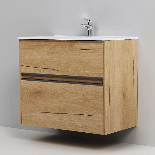 Тумба под раковину AM.PM Sense M7BFUX0802OF универсальная, 80 см, светлое дерево Тумба под раковину AM.PM Sense M7BFUX0802OF универсальная, 80 см, светлое дерево