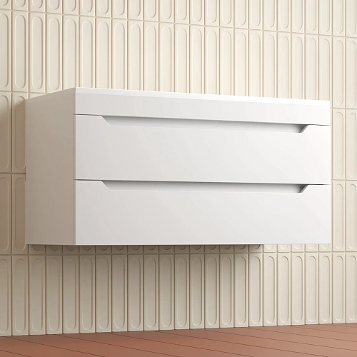 Тумба под раковину Style Line Остин 100 см ЛС-00002407 подвесная, белый Тумба под раковину Style Line Остин 100 см ЛС-00002407 подвесная, белый