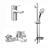 Комплект смесителей Ideal Standard Set CERAFLEX B2189AA с душевым гарнитуром