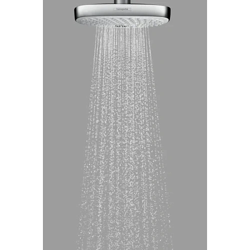 Верхний душ hansgrohe Raindance Select E 300 2jet, белый/хром 27385400 Верхний душ hansgrohe Raindance Select E 300 2jet, белый/хром 27385400