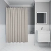 Штора для ванны IDDIS (DL02P18i11) 200х180 см, полиэстер бежевый Штора для ванны IDDIS (DL02P18i11) 200х180 см, полиэстер бежевый