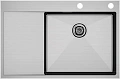 Кухонная мойка Paulmark KRONER-EDGE 78F, PM777851-BSR, брашированная правая, 780х510мм Кухонная мойка Paulmark KRONER-EDGE 78F, PM777851-BSR, брашированная правая, 780х510мм