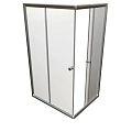 Душевой уголок Radomir Дрим 100х110 1-09-2-0-0-1231 прямоугольный, стекла матовые, профиль матовый хром Душевой уголок Radomir Дрим 100х110 1-09-2-0-0-1231 прямоугольный, стекла матовые, профиль матовый хром