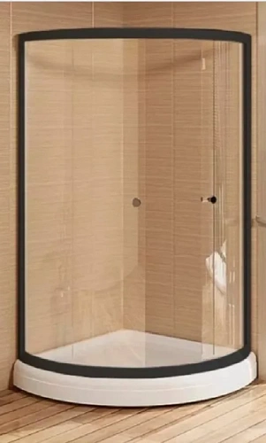 Душевой уголок Radomir Найт 110 1-09-6-0-0-0050 радиальный, стекла прозрачные, профиль черный Душевой уголок Radomir Найт 110 1-09-6-0-0-0050 радиальный, стекла прозрачные, профиль черный