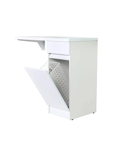 Тумба с раковиной Orange Sistema STK-40TUW+RAR напольная, правая 100 см под стиральную машину, белый Тумба с раковиной Orange Sistema STK-40TUW+RAR напольная, правая 100 см под стиральную машину, белый