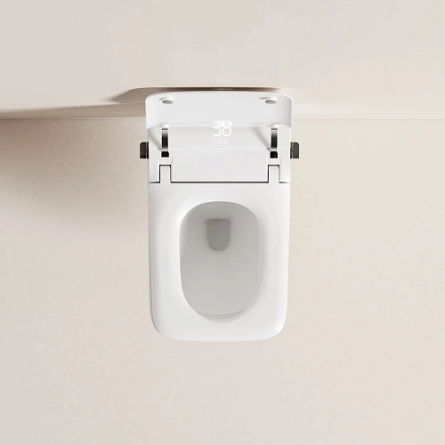 Унитаз SMART ABBER Rechteck AC1215S с функией биде белый с крышкой микролифт Унитаз SMART ABBER Rechteck AC1215S с функией биде белый с крышкой микролифт