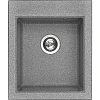 Кухонная мойка Aquaton Линеа 43 1A732932LW230 из литого мрамора, серый Кухонная мойка Aquaton Линеа 43 1A732932LW230 из литого мрамора, серый