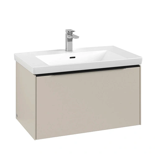 Тумба под раковину Villeroy & Boch Subway 3.0 с подсветкой Cashmere Grey / Cashmere Grey C573L1VN Тумба под раковину Villeroy & Boch Subway 3.0 с подсветкой Cashmere Grey / Cashmere Grey C573L1VN