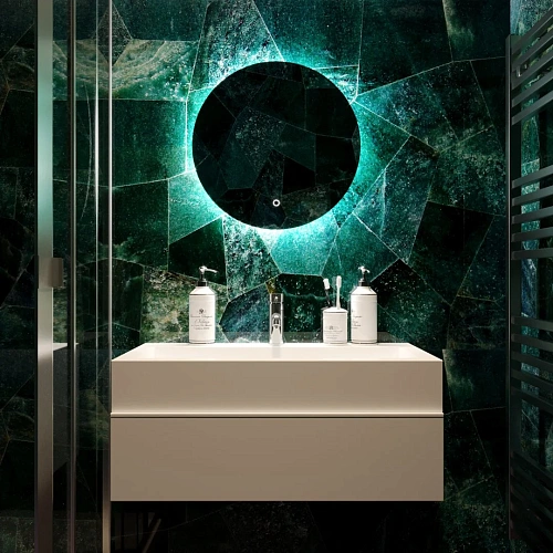 Зеркало SILVER MIRRORS D500 открытая подсветка, сенсорный выключатель Savanna-Lite (LED-00002600) Зеркало SILVER MIRRORS D500 открытая подсветка, сенсорный выключатель Savanna-Lite (LED-00002600)