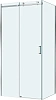 Душевой уголок BelBagno SOFT_CLOSE-2-AH-1-110/100-C-Cr 110x100 см, профиль хром, стекло прозрачное