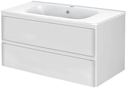 Тумба под раковину Vincea Vico 100 G.White VMC-2V100GW Тумба под раковину Vincea Vico 100 G.White VMC-2V100GW