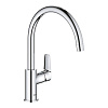 Картинка анонса товара «смеситель для кухни grohe bauedge (31367001) хром»