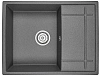 Кухонная мойка Granula 6501, ГРАФИТ (ЧЁРНО-СЕРЫЙ), кварц 650х495 Кухонная мойка Granula 6501, ГРАФИТ (ЧЁРНО-СЕРЫЙ), кварц 650х495