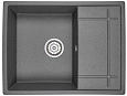 Кухонная мойка Granula 6501, ГРАФИТ (ЧЁРНО-СЕРЫЙ), кварц 650х495 Кухонная мойка Granula 6501, ГРАФИТ (ЧЁРНО-СЕРЫЙ), кварц 650х495