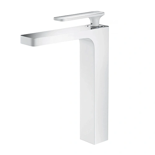 Смеситель для раковины Timo Torne 4311/00-16F хром-белый Смеситель для раковины Timo Torne 4311/00-16F хром-белый