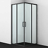 Душевой уголок WasserKRAFT Dill 61S03 черный Душевой уголок WasserKRAFT Dill 61S03 черный