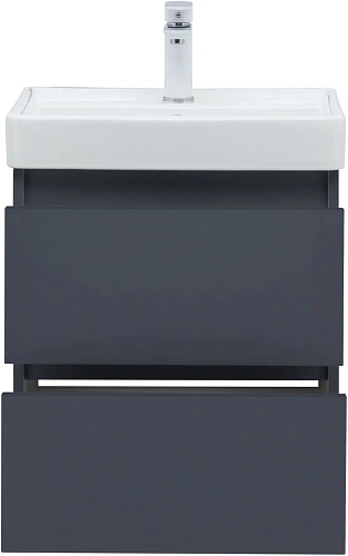 Тумба под раковину Aquanet Вега 2.0 50 маренго 00337946 подвесная Тумба под раковину Aquanet Вега 2.0 50 маренго 00337946 подвесная