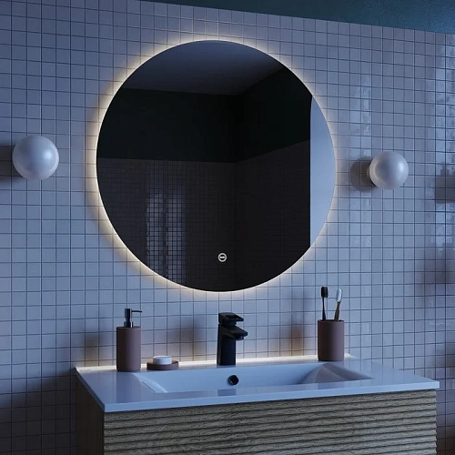 Зеркало IDDIS Bild (BIL8000i98) 80 см с подсветкой Зеркало IDDIS Bild (BIL8000i98) 80 см с подсветкой