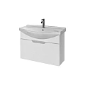 Тумба под раковину DREJA LAGUNA, 75 см, подвесная, 1 ящик, белый глянец 99.0102 Тумба под раковину DREJA LAGUNA, 75 см, подвесная, 1 ящик, белый глянец 99.0102