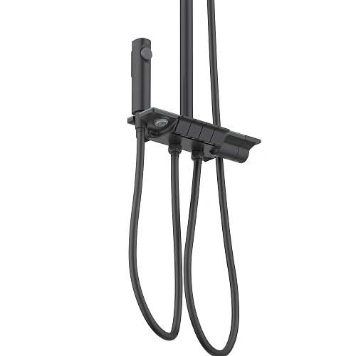 Душевая система Aquatek ПОЛАРИС AQ3040BGM оружейная сталь Душевая система Aquatek ПОЛАРИС AQ3040BGM оружейная сталь