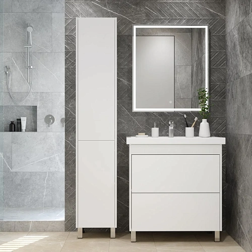 Тумба под раковину BRIZ Риччи т8-60 под раковину Фостер 360 03-08060-06 00 БЕЛ белый Тумба под раковину BRIZ Риччи т8-60 под раковину Фостер 360 03-08060-06 00 БЕЛ белый