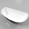 Картинка анонса товара «ванна из искусственного камня whitecross topaz 170x80 (черный/белый глянец) искусственный камень 021 0212.170080.10100»