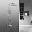 Душевая система Vincea Esse VSFS-1E0TCH термостатическая, хром Душевая система Vincea Esse VSFS-1E0TCH термостатическая, хром