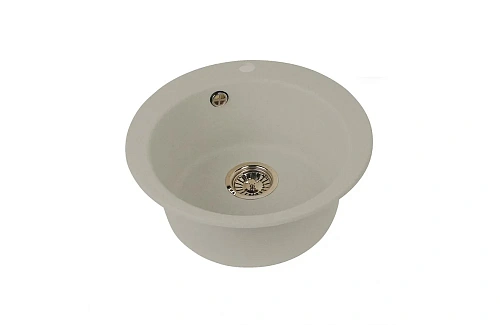 Кухонная мойка Aquaton Иверия 480 мм, 110-М.03.326, белая 1A711032IV080 Кухонная мойка Aquaton Иверия 480 мм, 110-М.03.326, белая 1A711032IV080