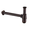 Сифон для раковины WasserKRAFT A095 темная бронза Сифон для раковины WasserKRAFT A095 темная бронза