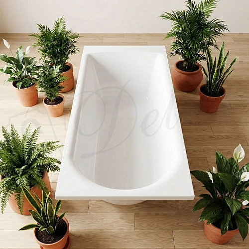 Ванна из искусственного камня Delice Astra 150х70 DLR330053-G глянцевая Ванна из искусственного камня Delice Astra 150х70 DLR330053-G глянцевая