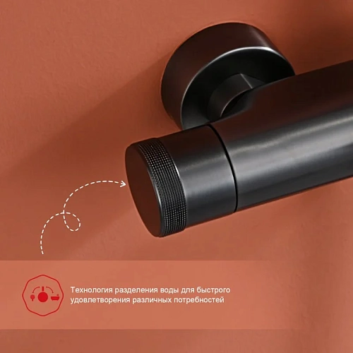 Душевая система Raglo R32.24.09, графит Душевая система Raglo R32.24.09, графит