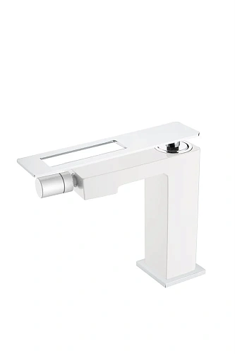 Смеситель для биде Boheme WhiteChrome 146-WCR Смеситель для биде Boheme WhiteChrome 146-WCR