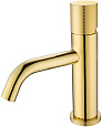 Детальная картинка товара «смеситель для раковины boheme stick gold touch gold 121-gg.2»