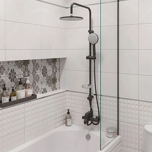 Душевая стойка STWORKI Ноттвиль NO-08b 553194 Душевая стойка STWORKI Ноттвиль NO-08b 553194