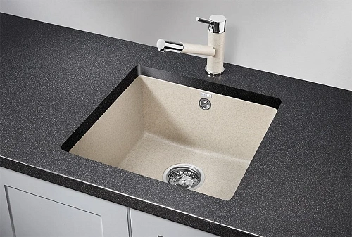 Кухонная мойка Granula 4451, ПИРИТ, кварц 450х460 Кухонная мойка Granula 4451, ПИРИТ, кварц 450х460