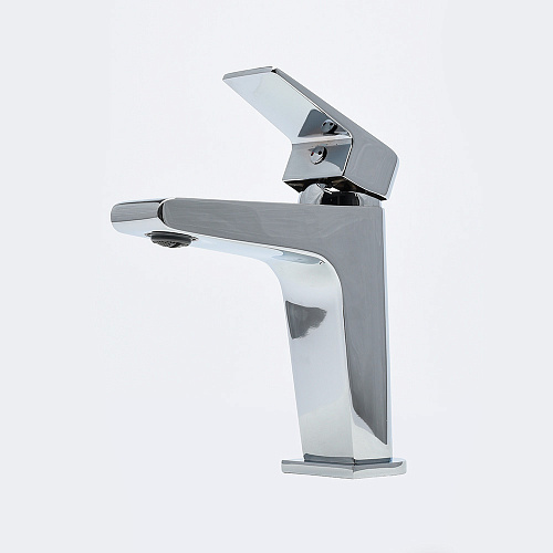 Смеситель для раковины AQUAme Prato AQM P6121 AQUAme с донным клапаном, хром AQMP6121 Смеситель для раковины AQUAme Prato AQM P6121 AQUAme с донным клапаном, хром AQMP6121