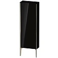 Шкаф-пенал Duravit XVIU XV1316LB140 напольный 500 x 240 мм черный глянцевый Шкаф-пенал Duravit XVIU XV1316LB140 напольный 500 x 240 мм черный глянцевый