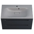 Тумба под раковину Style Line Остин 80 см ЛС-00002404 подвесная, графит Тумба под раковину Style Line Остин 80 см ЛС-00002404 подвесная, графит