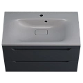 Тумба под раковину Style Line Остин 80 см ЛС-00002404 подвесная, графит Тумба под раковину Style Line Остин 80 см ЛС-00002404 подвесная, графит
