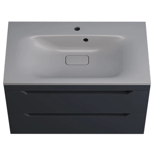 Тумба под раковину Style Line Остин 80 см ЛС-00002404 подвесная, графит Тумба под раковину Style Line Остин 80 см ЛС-00002404 подвесная, графит