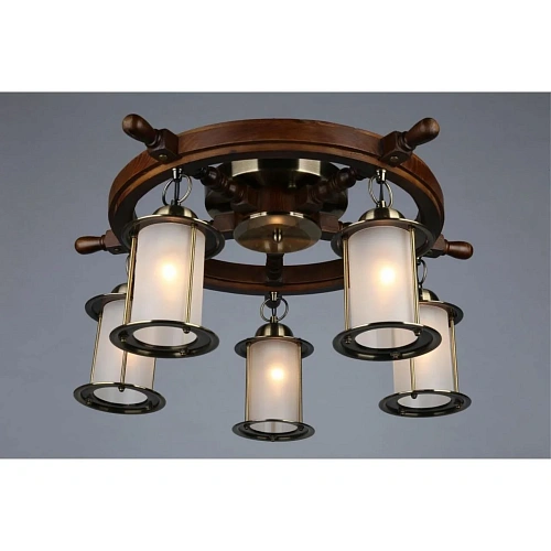 Люстра потолочная Omnilux Ferro OML-50307-05 Люстра потолочная Omnilux Ferro OML-50307-05