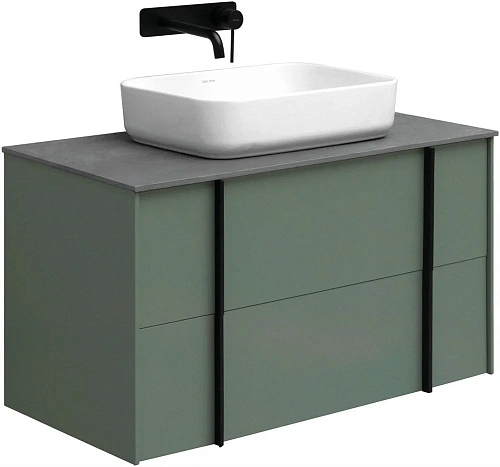 Тумба под раковину Allen Brau Reality 90 1.32006.CGM олива матовый Тумба под раковину Allen Brau Reality 90 1.32006.CGM олива матовый