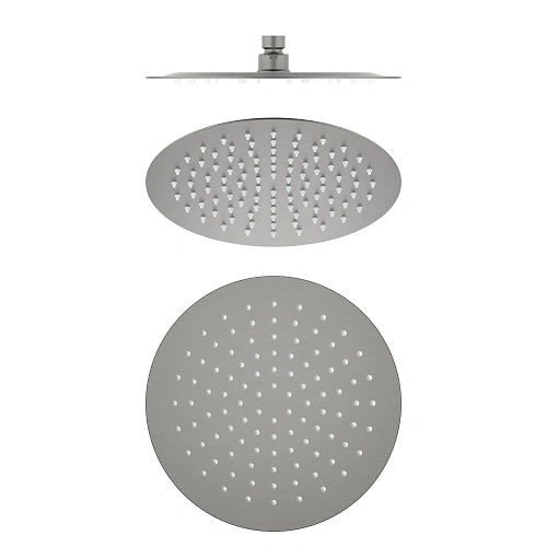 Верхний душ Aquatek AQ2073BGM черный хром шлифованный Верхний душ Aquatek AQ2073BGM черный хром шлифованный