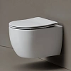 Унитаз подвесной Ceramica Nova Play CN3001T торнадо, ультратонким сидением микролифт, дюропласт, белый Унитаз подвесной Ceramica Nova Play CN3001T торнадо, ультратонким сидением микролифт, дюропласт, белый