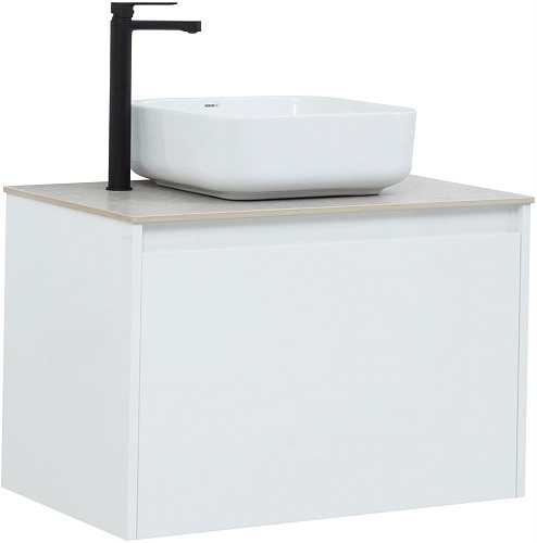 Тумба под раковину Aquanet Nova Lite 75 белый (1 ящик) 00242275 Тумба под раковину Aquanet Nova Lite 75 белый (1 ящик) 00242275